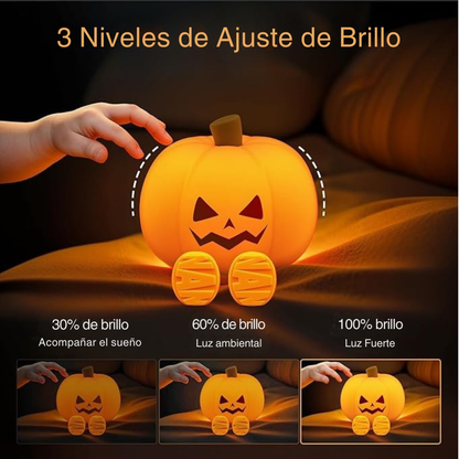 Halloween Pumpkin Lamp